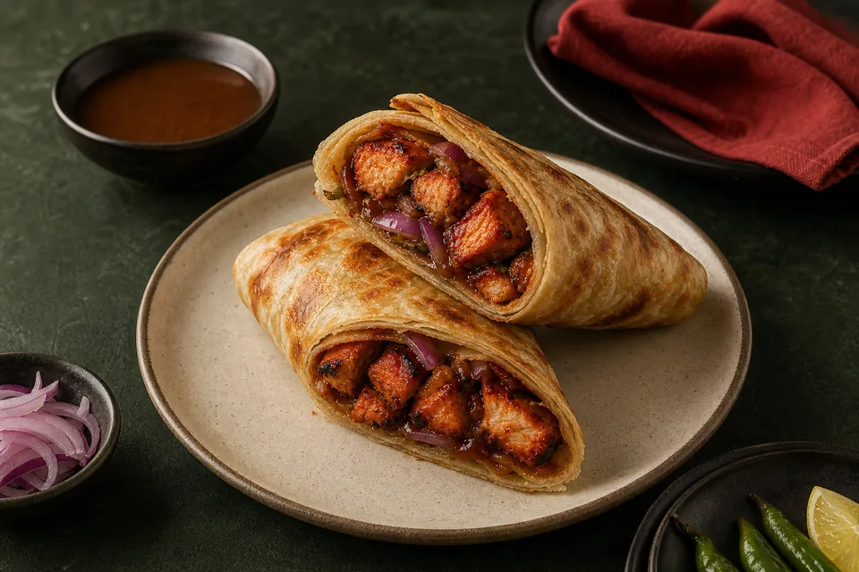 Chicken Boti Roll