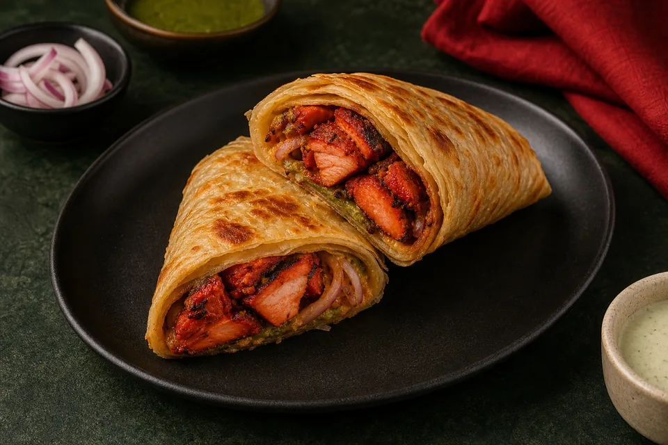 Chicken Tikka Roll
